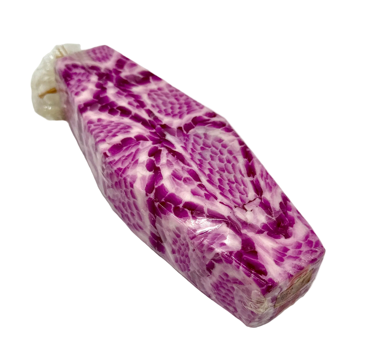 Snake Print Candle (Pink)