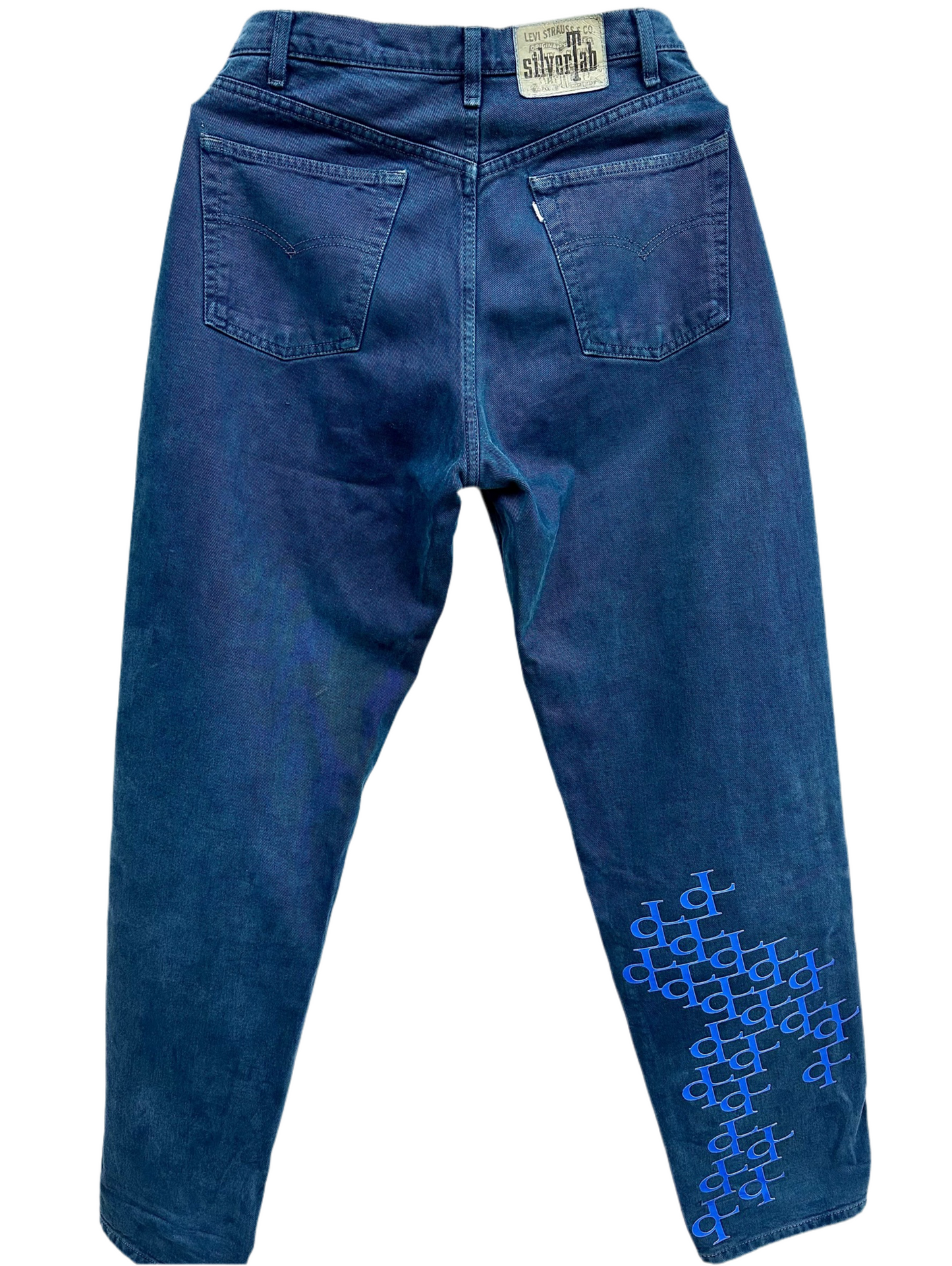 ql All-Over Pattern Baggy Denim Pants (Levi’s® SilverTab™)