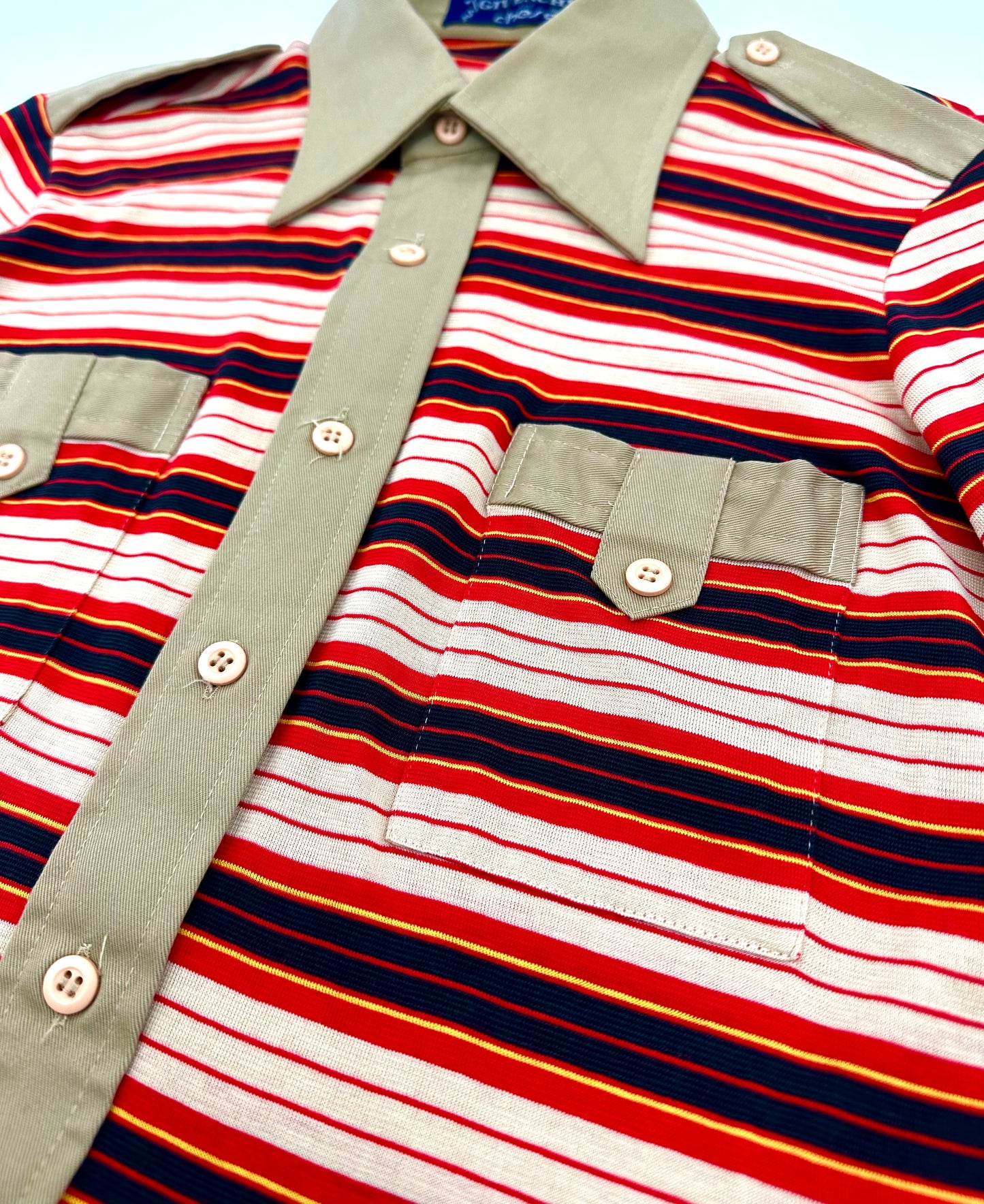 ql Givenchy Border L/S Shirts