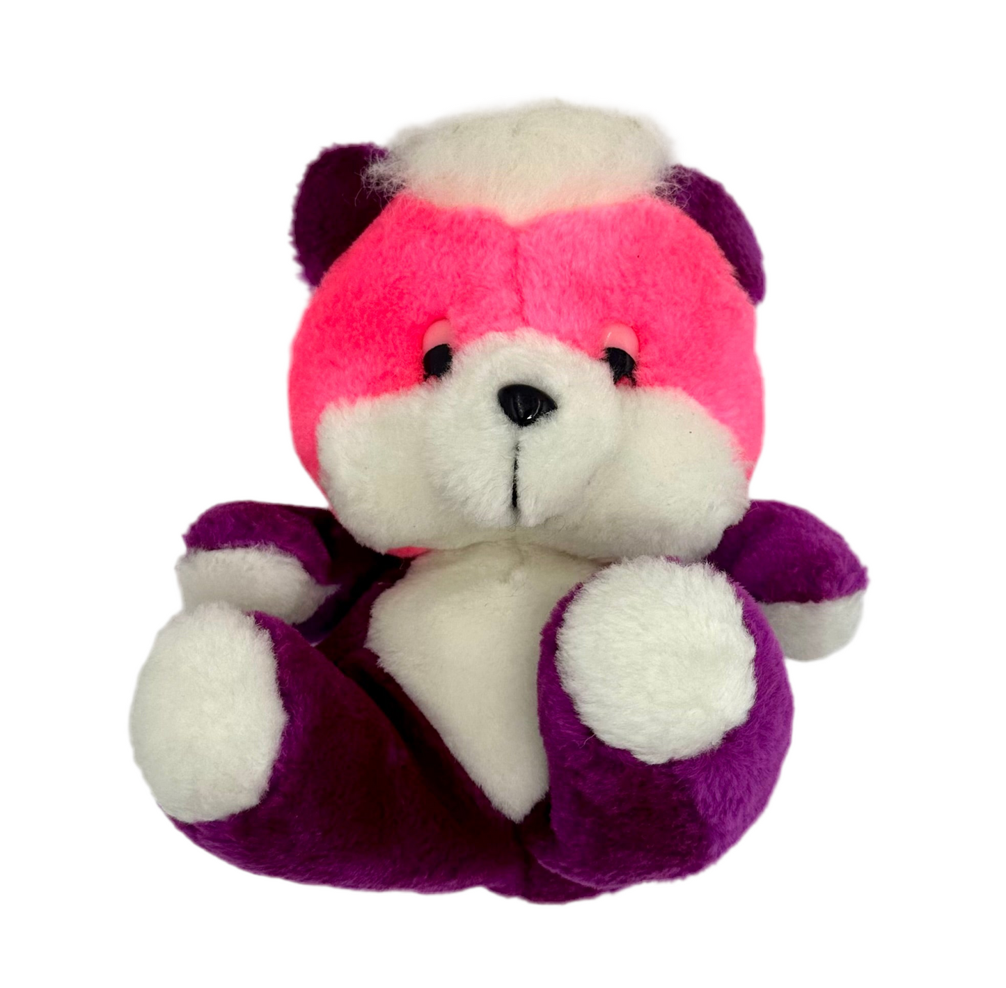 Pink & Purple Teddy Bear Stuffed Toy