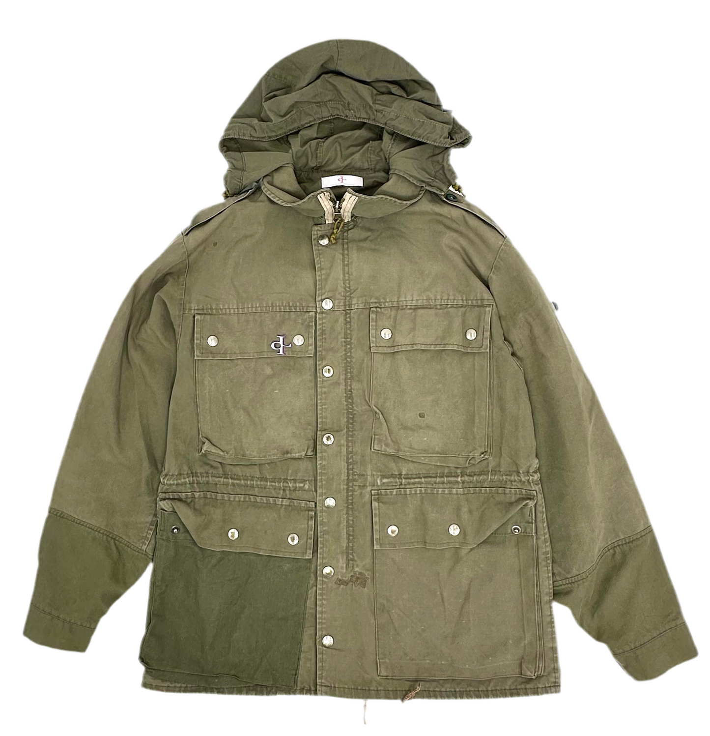 ql BATISTUTA 9 Swiss Army Military Jacket 70s