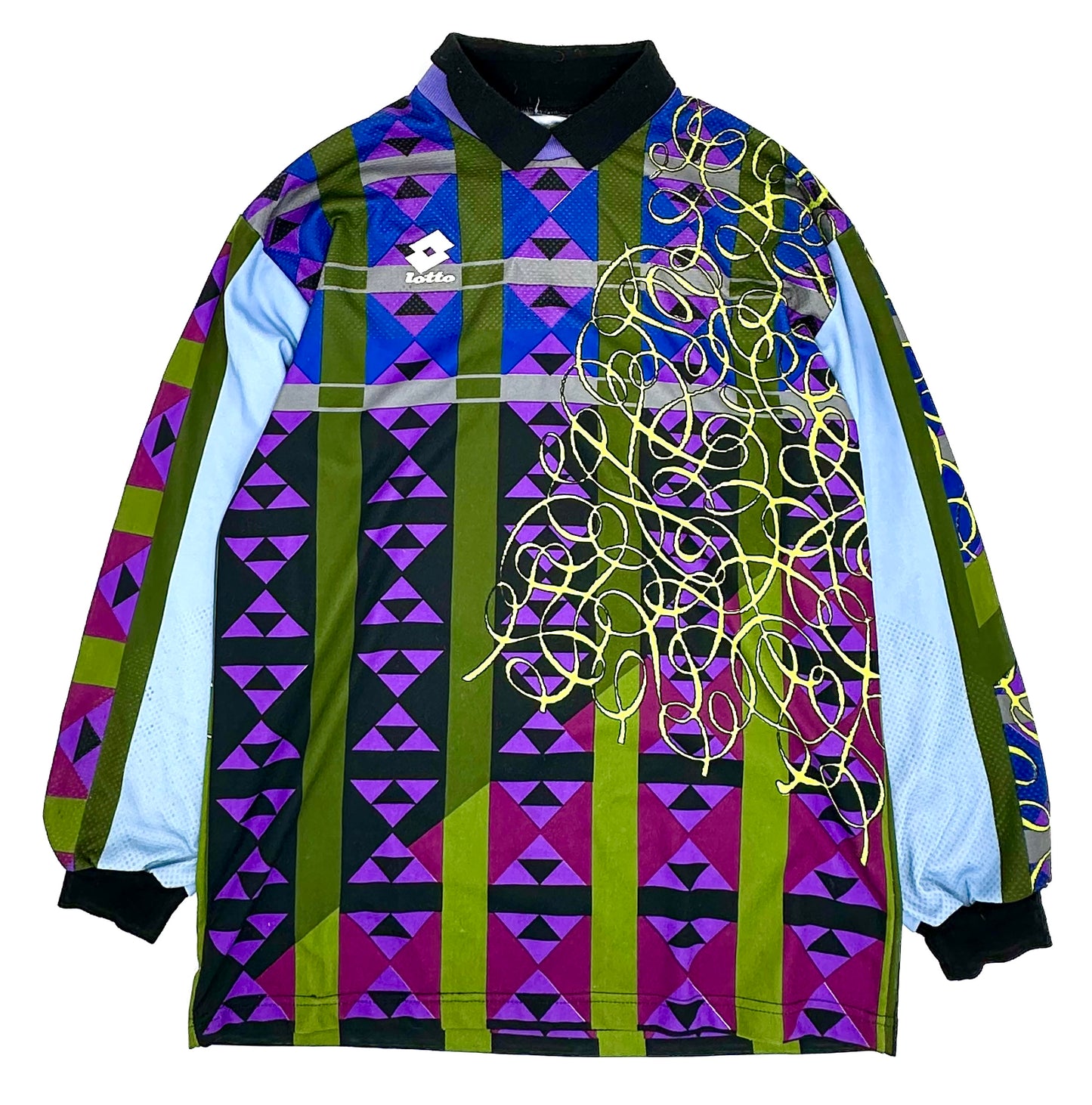 Netherlands 1996 template GK L/S shirts (Lotto)