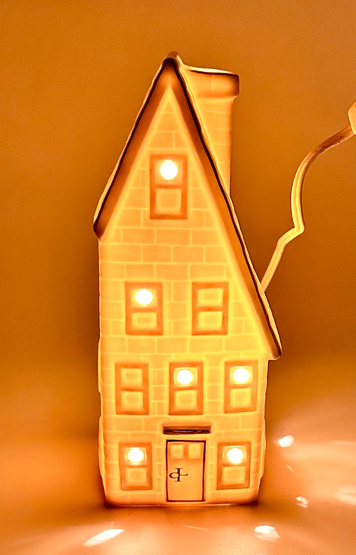 House with Chimney Light