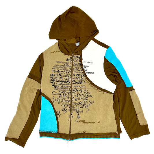 Letter Mesh Docking Parka