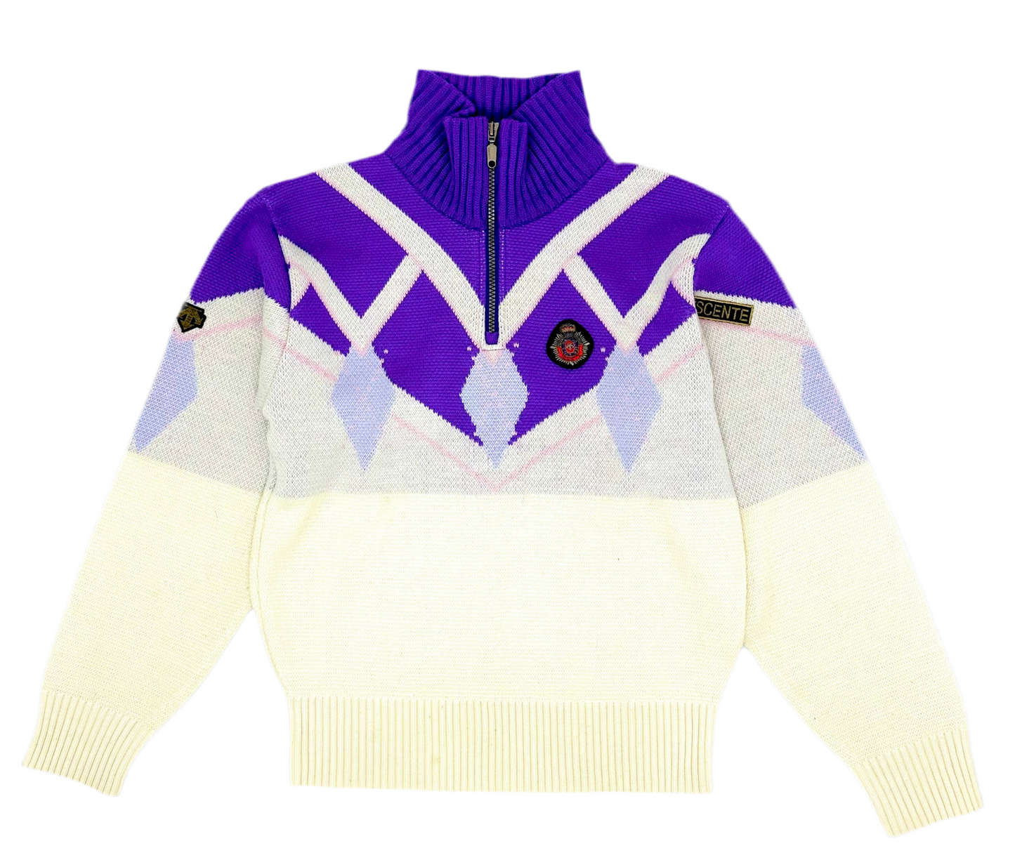 Descente Ski Half Zip Knit