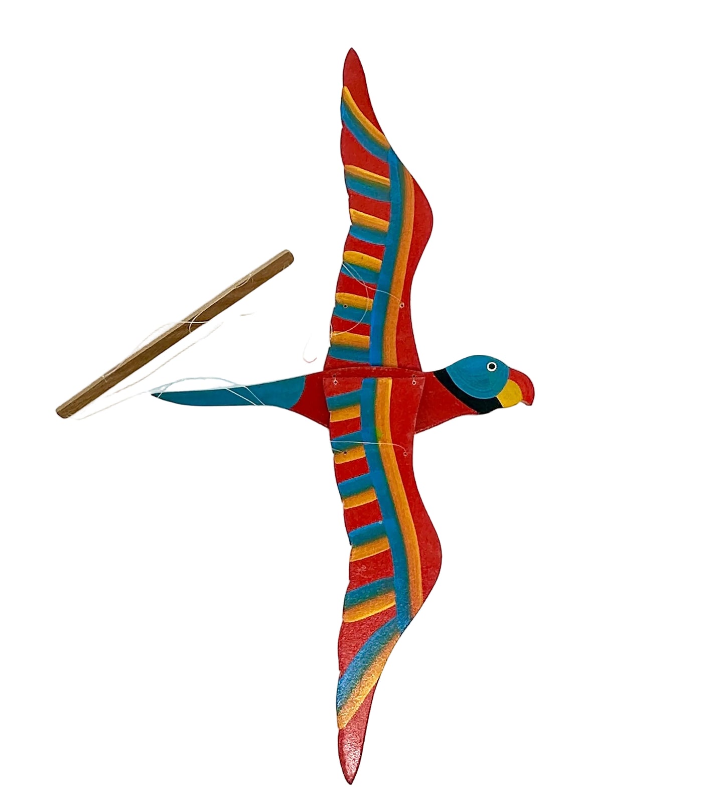Macaw Wooden Flying Mobile