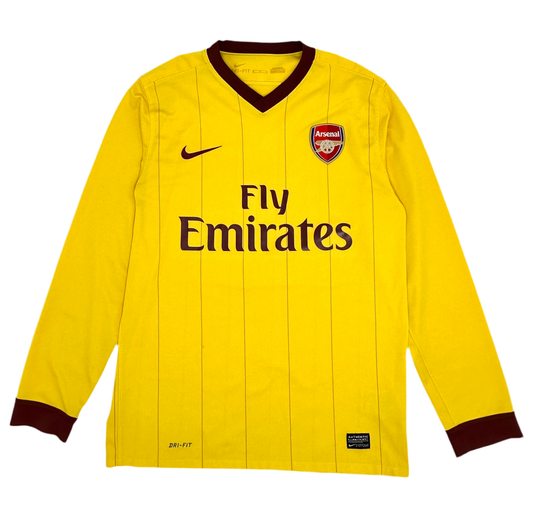 Arsenal away 10/11 L/S football shirts (NIKE)