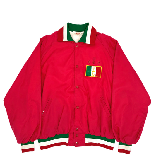 ql ITALY Color Nylon Stadium Jacket