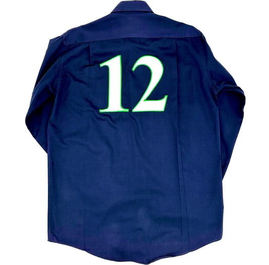 Real Betis 12 button down L/S shirts