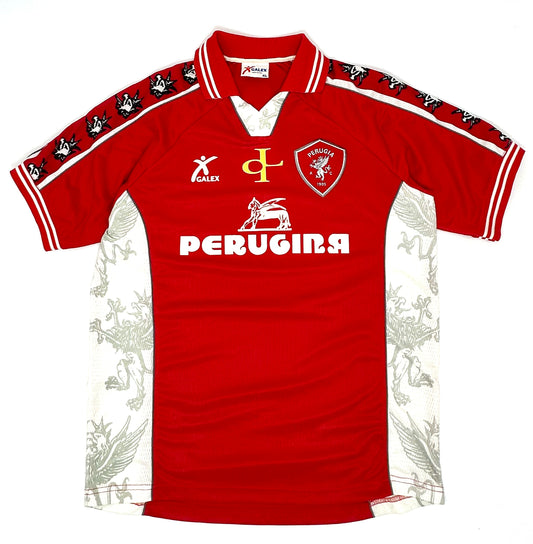 ql AC PERUGIA 99/00 football shirts (GALEX)