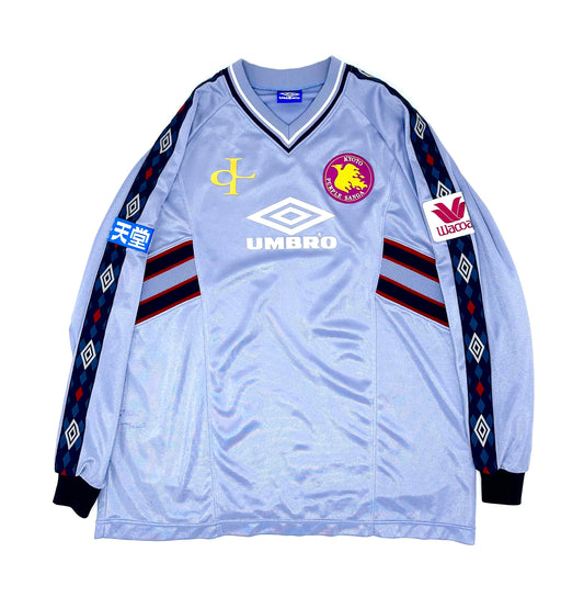 ql FC kyoto purple sanga L/S football shirts (UMBRO)