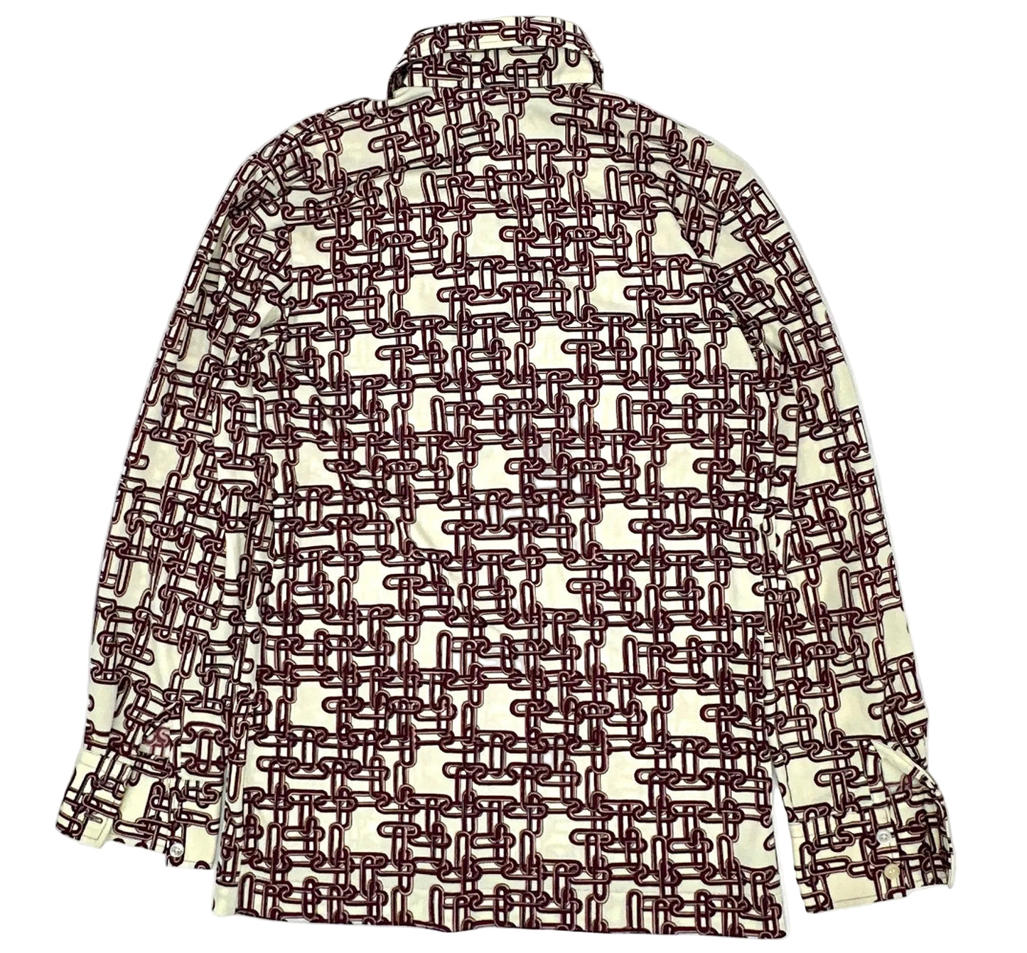 Chain Pattern Pullover L/S Shirts