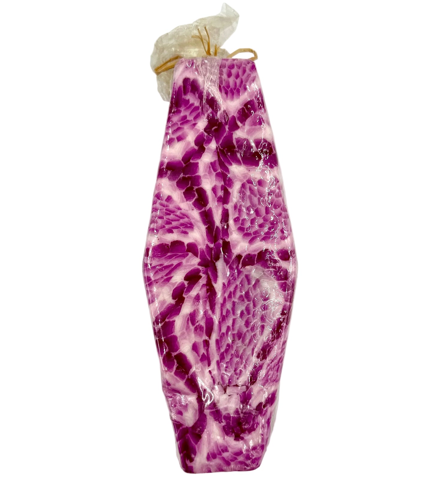 Snake Print Candle (Pink)