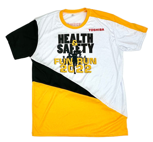 Health&Safety FUN RUN 2022 Dry Tee （TOSHIBA）