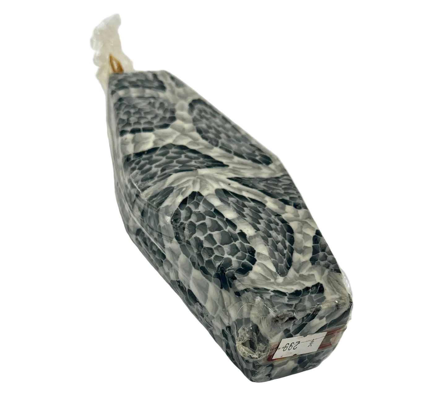 Snake Print Candle (Black)