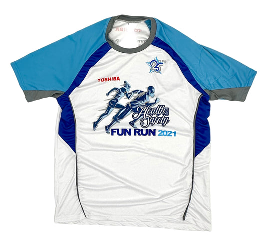 Health&Safety FUN RUN 2021 Dry Tee （TOSHIBA）